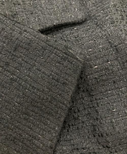 Snidel（スナイデル）Snidel (スナイデル) ベルトセットジャケット ブラック サイズ:０の古着・服飾アイテム
