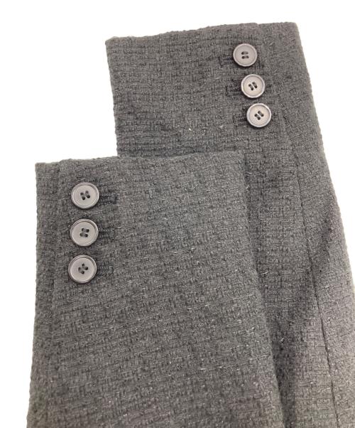 Snidel（スナイデル）Snidel (スナイデル) ベルトセットジャケット ブラック サイズ:０の古着・服飾アイテム
