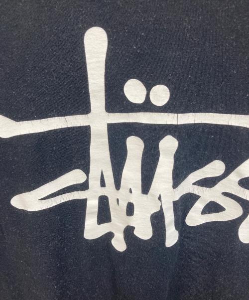 stussy（ステューシー）stussy (ステューシー) プリントTシャツ ブラック サイズ:SIZE Mの古着・服飾アイテム