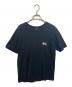 stussy（ステューシー）の古着「プリントTシャツ」｜ブラック