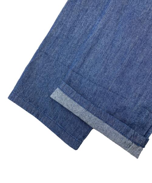 SHIPS（シップス）SHIPS (シップス) スキッパー デニム ワンピース インディゴ サイズ:	SIZE 1の古着・服飾アイテム