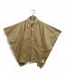 MM6 Maison Margiela（エムエムシックスメゾンマルジェラ）の古着「ロゴポンチョ」｜ベージュ
