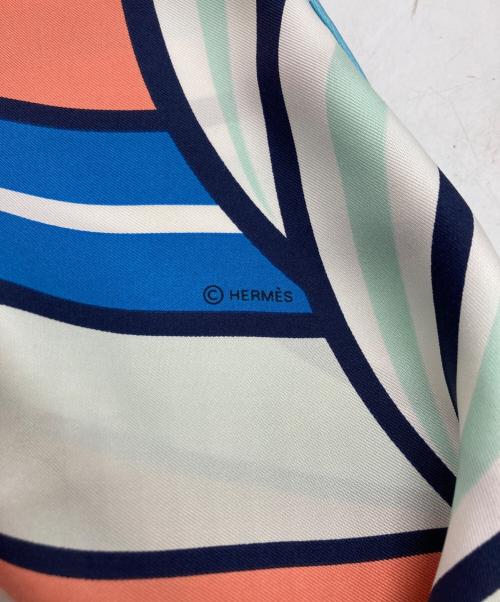 HERMES（エルメス）HERMES (エルメス) トライアングル ジェアン ライトブルーの古着・服飾アイテム