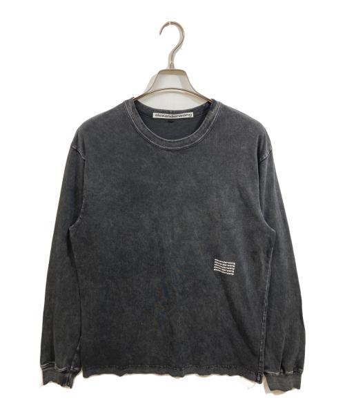 ALEXANDER WANG（アレキサンダー・ワン）ALEXANDER WANG (アレキサンダー・ワン) 長袖カットソー ブラック サイズ:SIZE Mの古着・服飾アイテム
