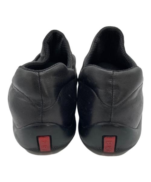 PRADA SPORTS（プラダスポーツ）PRADA SPORTS (プラダスポーツ) レザースリッポン ブラック サイズ:	SIZE 35 1/2の古着・服飾アイテム