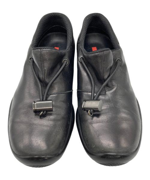 PRADA SPORTS（プラダスポーツ）PRADA SPORTS (プラダスポーツ) レザースリッポン ブラック サイズ:	SIZE 35 1/2の古着・服飾アイテム