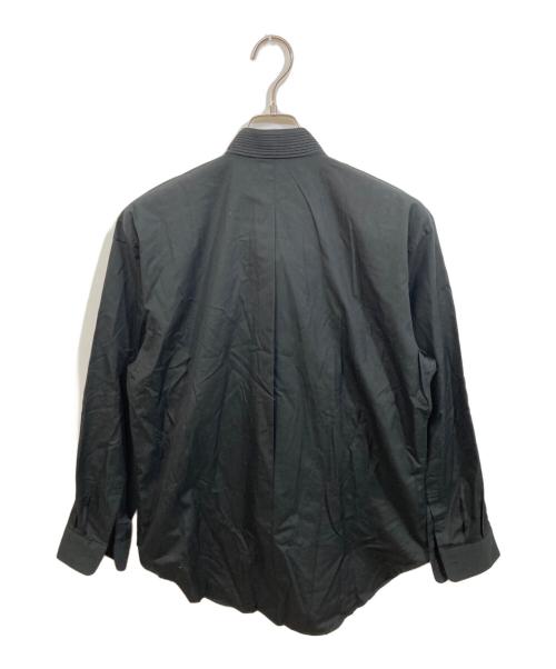 ISSEY MIYAKE MEN（イッセイミヤケメン）ISSEY MIYAKE MEN (イッセイミヤケメン) プリーツシャツ ブラック サイズ:SIZE Mの古着・服飾アイテム