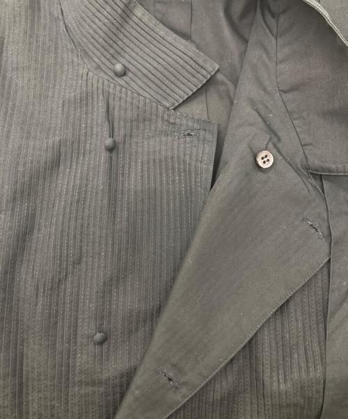 ISSEY MIYAKE MEN（イッセイミヤケメン）ISSEY MIYAKE MEN (イッセイミヤケメン) プリーツシャツ ブラック サイズ:SIZE Mの古着・服飾アイテム