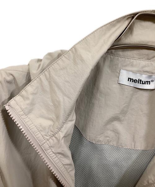 meltum（メルタム）meltum (メルタム) meltum ALL-ROUND ZIP UP JACKET ベージュ サイズ:	SIZE 3の古着・服飾アイテム