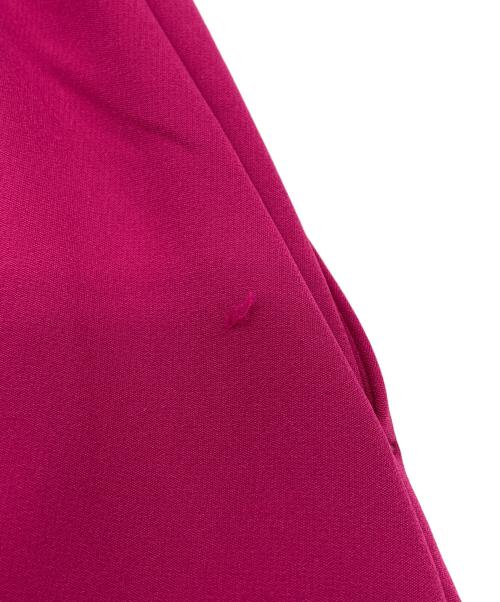 icB（アイシービー）icB (アイシービー) テックストレッチ セミフレアパンツ ショッキングピンク サイズ:SIZE 2の古着・服飾アイテム
