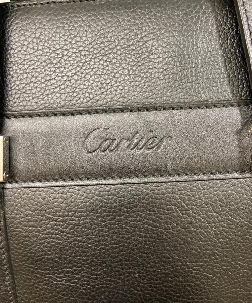 Cartier（カルティエ）Cartier (カルティエ) ブリーフケース ブラックの古着・服飾アイテム