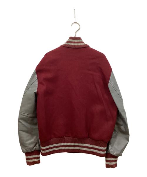 skookum（スクーカム）SKOOKUM (スクーカム) スタジャン レッド サイズ:SIZE 38の古着・服飾アイテム