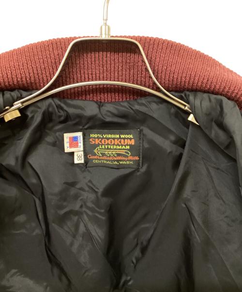 skookum（スクーカム）SKOOKUM (スクーカム) スタジャン レッド サイズ:SIZE 38の古着・服飾アイテム