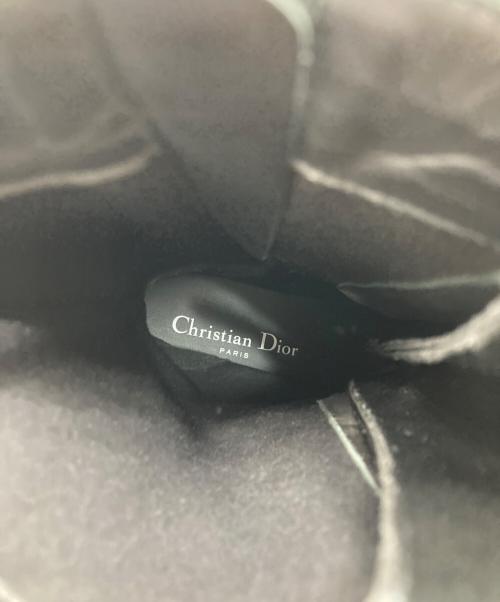 Christian Dior（クリスチャン ディオール）Christian Dior (クリスチャン ディオール) GROUNDラバーブーツ ブラック サイズ:SIZE 22.5cmの古着・服飾アイテム