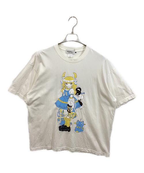 KIDILL（キディル）KIDILL (キディル) LOLITA GIRL T-SHIRT ホワイト サイズ:Freeの古着・服飾アイテム