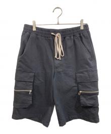 DANKE SCHON（ダンケ シェーン）の古着「カーゴハーフパンツ」｜ブラック