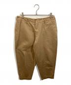 UNFILアンフィル）の古着「CHINO WIDE TAPERED TROUSERS PANTS」｜ブラウン