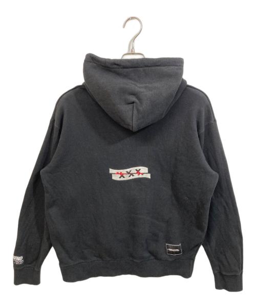 WIND AND SEA（ウィンダンシー）WIND AND SEA (ウィンダンシー) GOD SELECTION XXX (ゴッド セレクション トリプルエックス) コラボパーカー ブラック サイズ:SIZE Mの古着・服飾アイテム