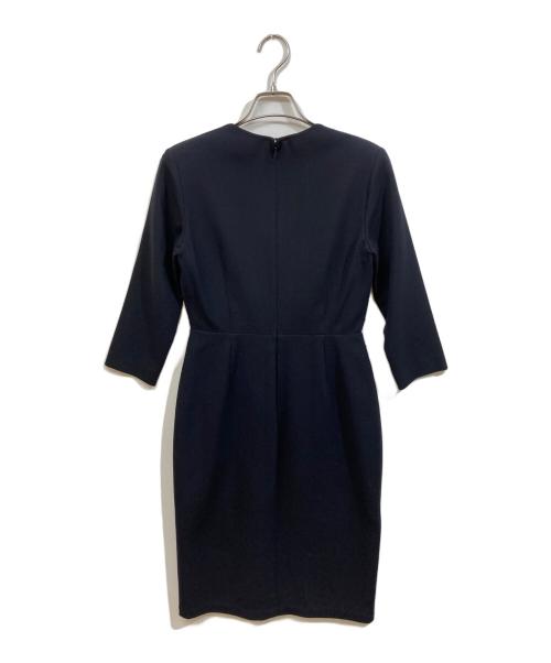 MaxMara（マックスマーラ）MaxMara (マックスマーラ) ブラウスワンピース ネイビー サイズ:SIZE 40の古着・服飾アイテム