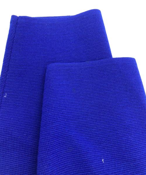 Yves Saint Laurent（イヴサンローラン）Yves Saint Laurent (イヴサンローラン) ニットワンピース ブルー サイズ:SIZE Lの古着・服飾アイテム