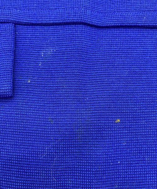 Yves Saint Laurent（イヴサンローラン）Yves Saint Laurent (イヴサンローラン) ニットワンピース ブルー サイズ:SIZE Lの古着・服飾アイテム