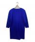 Yves Saint Laurent (イヴサンローラン) ニットワンピース ブルー サイズ:SIZE L：5000円