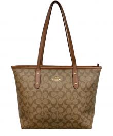 COACH（コーチ）の古着「トートバッグ」｜ベージュ
