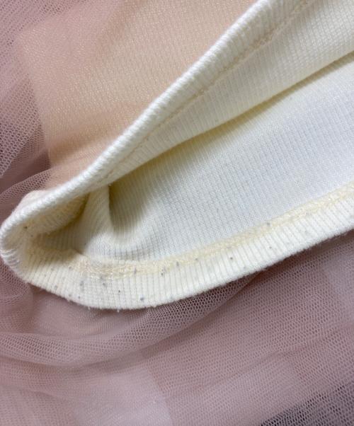 furfur（ファーファー）furfur (ファーファー) テレコレイヤードセットティアードワンピース ベージュ サイズ:	SIZE 1の古着・服飾アイテム
