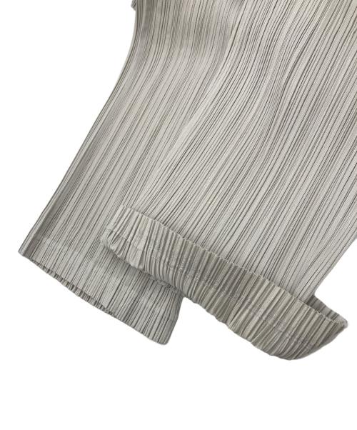 PLEATS PLEASE（プリーツプリーズ）PLEATS PLEASE (プリーツプリーズ) プリーツパンツ グレー サイズ:SIZE 1の古着・服飾アイテム