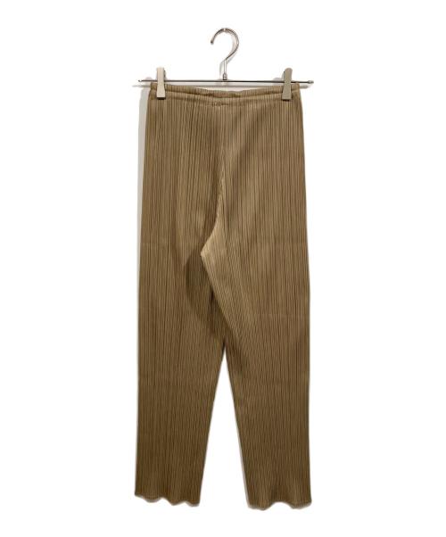 PLEATS PLEASE（プリーツプリーズ）PLEATS PLEASE (プリーツプリーズ) プリーツパンツ ブラウン サイズ:SIZE 3の古着・服飾アイテム