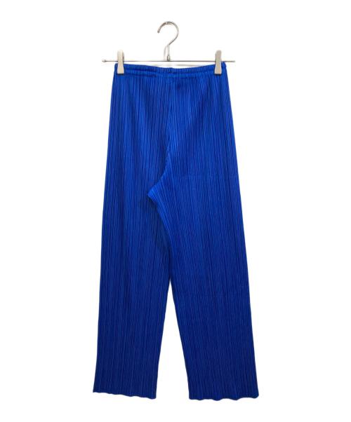 PLEATS PLEASE（プリーツプリーズ）PLEATS PLEASE (プリーツプリーズ) プリーツパンツ ネイビー サイズ:SIZE 3の古着・服飾アイテム