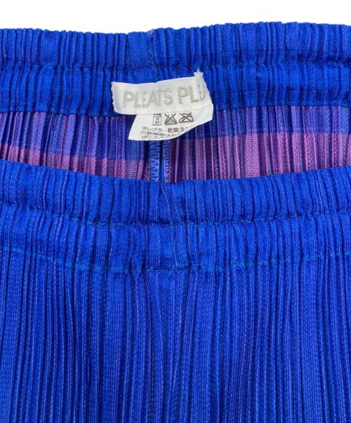 PLEATS PLEASE（プリーツプリーズ）PLEATS PLEASE (プリーツプリーズ) プリーツパンツ ネイビー サイズ:SIZE 3の古着・服飾アイテム