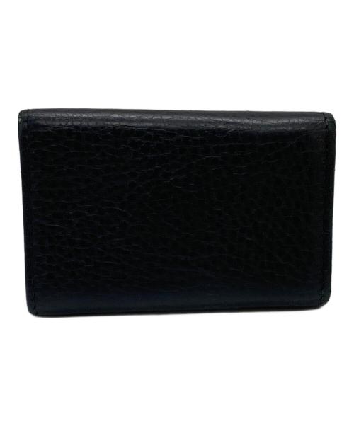 GUCCI（グッチ）GUCCI (グッチ) GGマーモントキーケース ブラックの古着・服飾アイテム