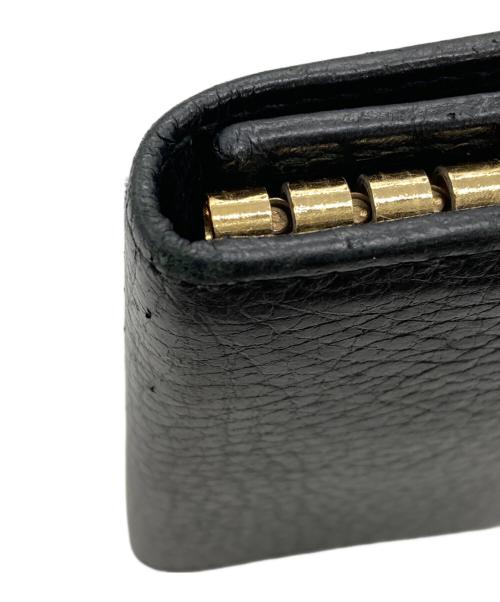 GUCCI（グッチ）GUCCI (グッチ) GGマーモントキーケース ブラックの古着・服飾アイテム