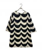 marimekkoマリメッコ）の古着「ワンピース」｜ホワイト×ブラック