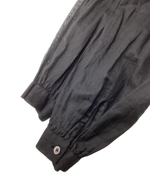tricot COMME des GARCONS（トリココムデギャルソン）tricot COMME des GARCONS (トリココムデギャルソン) ロングシャツ ブラック サイズ:Sの古着・服飾アイテム