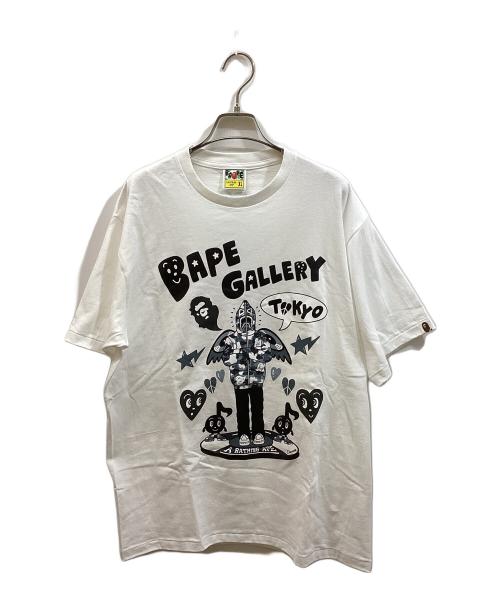 A BATHING APE（アベイシングエイプ）A BATHING APE (アベイシングエイプ) Chocomoo TEE /チョコムー Tシャツ ホワイト サイズ:ＸＬの古着・服飾アイテム