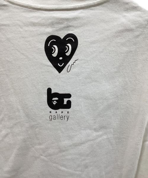 A BATHING APE（アベイシングエイプ）A BATHING APE (アベイシングエイプ) Chocomoo TEE /チョコムー Tシャツ ホワイト サイズ:ＸＬの古着・服飾アイテム