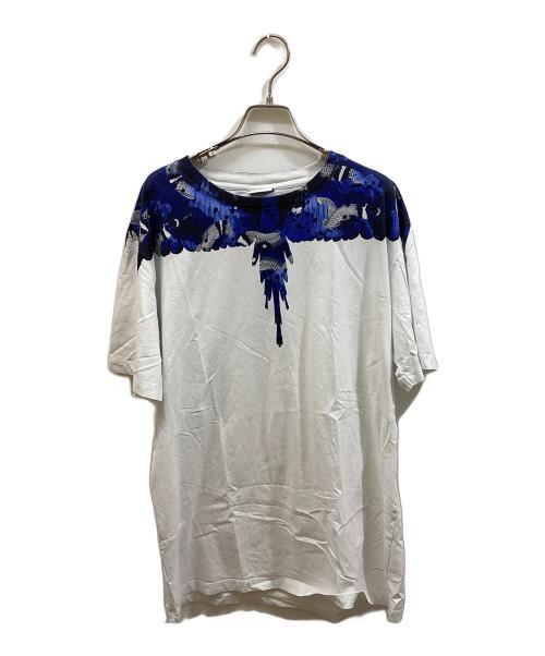 MARCELO BURLON（マルセロバーロン）MARCELO BURLON (マルセロバーロン) プリントTシャツ ホワイト サイズ:Lの古着・服飾アイテム
