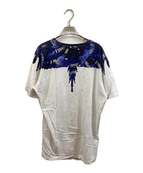 MARCELO BURLON（マルセロバーロン）MARCELO BURLON (マルセロバーロン) プリントTシャツ ホワイト サイズ:Lの古着・服飾アイテム