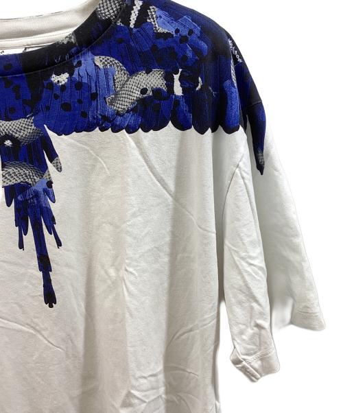 MARCELO BURLON（マルセロバーロン）MARCELO BURLON (マルセロバーロン) プリントTシャツ ホワイト サイズ:Lの古着・服飾アイテム