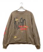 PRINCIPE PRIVEプリンチペプリヴェ）の古着「KORN プリントスウェット」｜ブラウン