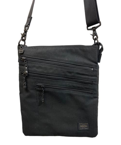PORTER（ポーター）PORTER (ポーター) ALOHA PORTER LOCO SHOULDER BAG ブラックの古着・服飾アイテム