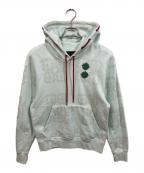NIKE×CLOTナイキ×クロット）の古着「AS M J CLT AOP FLC HOODIE」｜スカイブルー