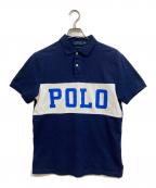 POLO RALPH LAURENポロ・ラルフローレン）の古着「ロゴポロシャツ」｜ネイビー