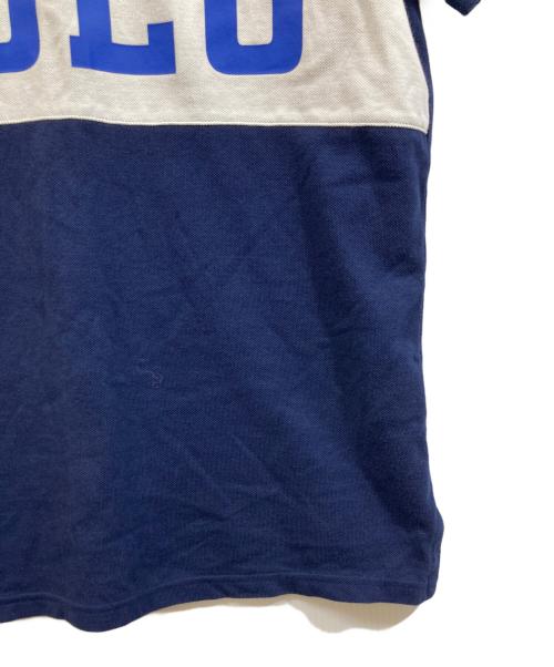 POLO RALPH LAUREN（ポロ・ラルフローレン）POLO RALPH LAUREN (ポロ・ラルフローレン) ロゴポロシャツ ネイビー サイズ:	SIZE Mの古着・服飾アイテム