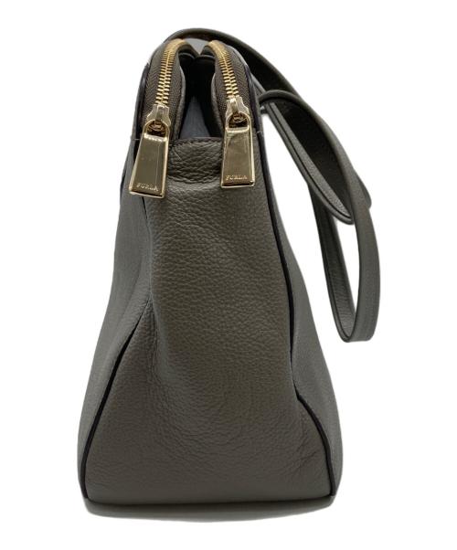 FURLA（フルラ）FURLA (フルラ) GIADA L トートバッグ グレーの古着・服飾アイテム