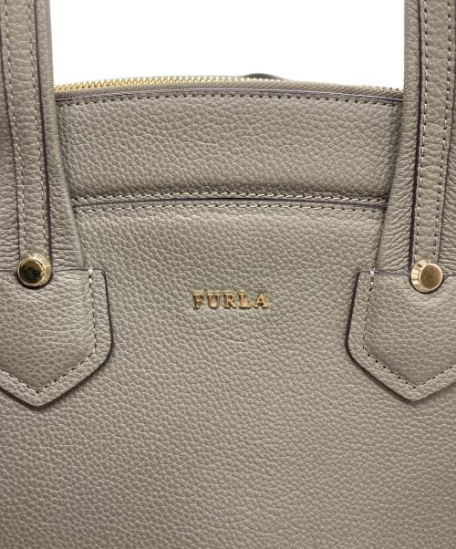 FURLA（フルラ）FURLA (フルラ) GIADA L トートバッグ グレーの古着・服飾アイテム