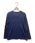 LEONARD (レオナール) 花柄カットソー ネイビー サイズ:	SIZE M：5000円