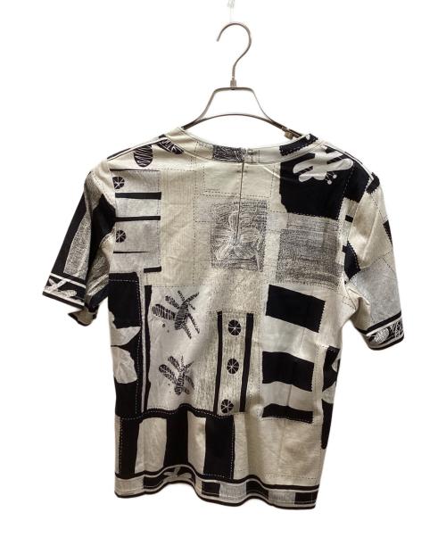 LEONARD（レオナール）LEONARD (レオナール) 総柄カットソー ホワイト サイズ:LLの古着・服飾アイテム